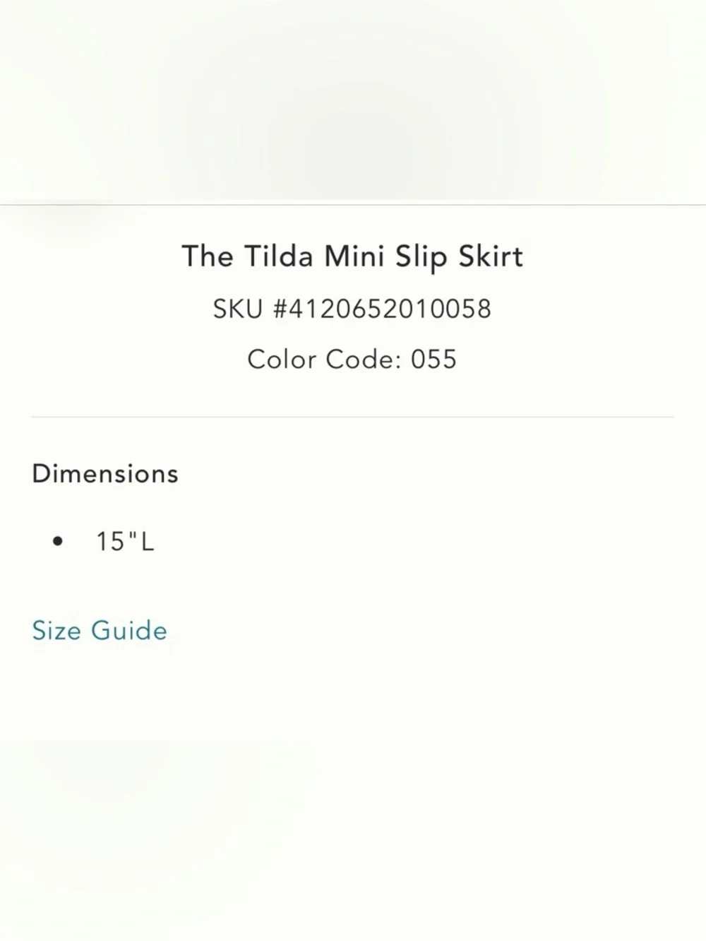 Anthropologie Tilda mini slip skirt - Picture 5 of 9